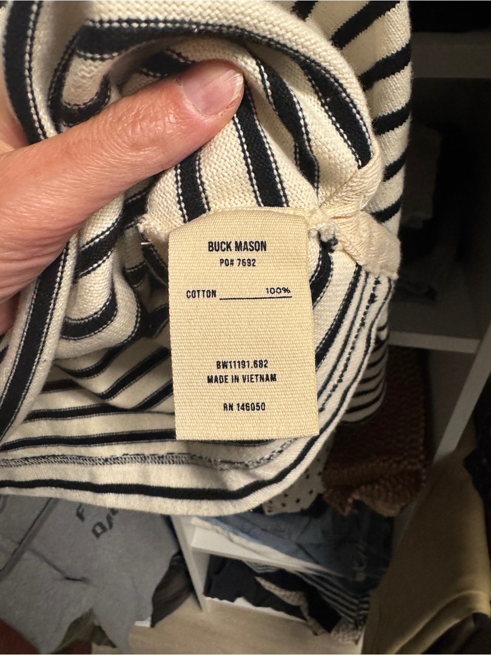 Buck Mason Mariner long sleeve - Picture 2 of 3